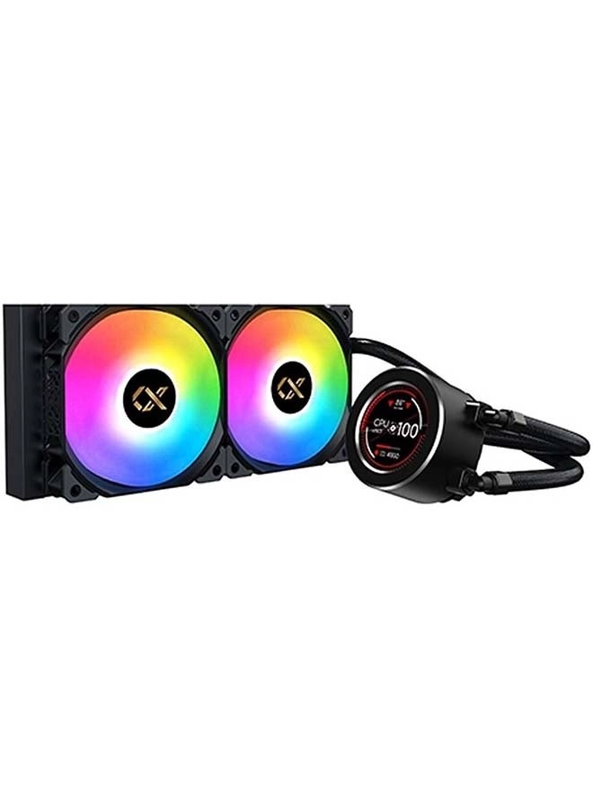 Xigmatek Frozr-O II 240 - 2.4" Digital LCD Pump Head 1800 Fan RPM