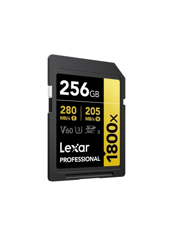Professional 1800x SDXC UHS-II U3 256GB