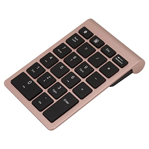 Numeric Keypad - 22 Keys Bluetooth Rose Gold