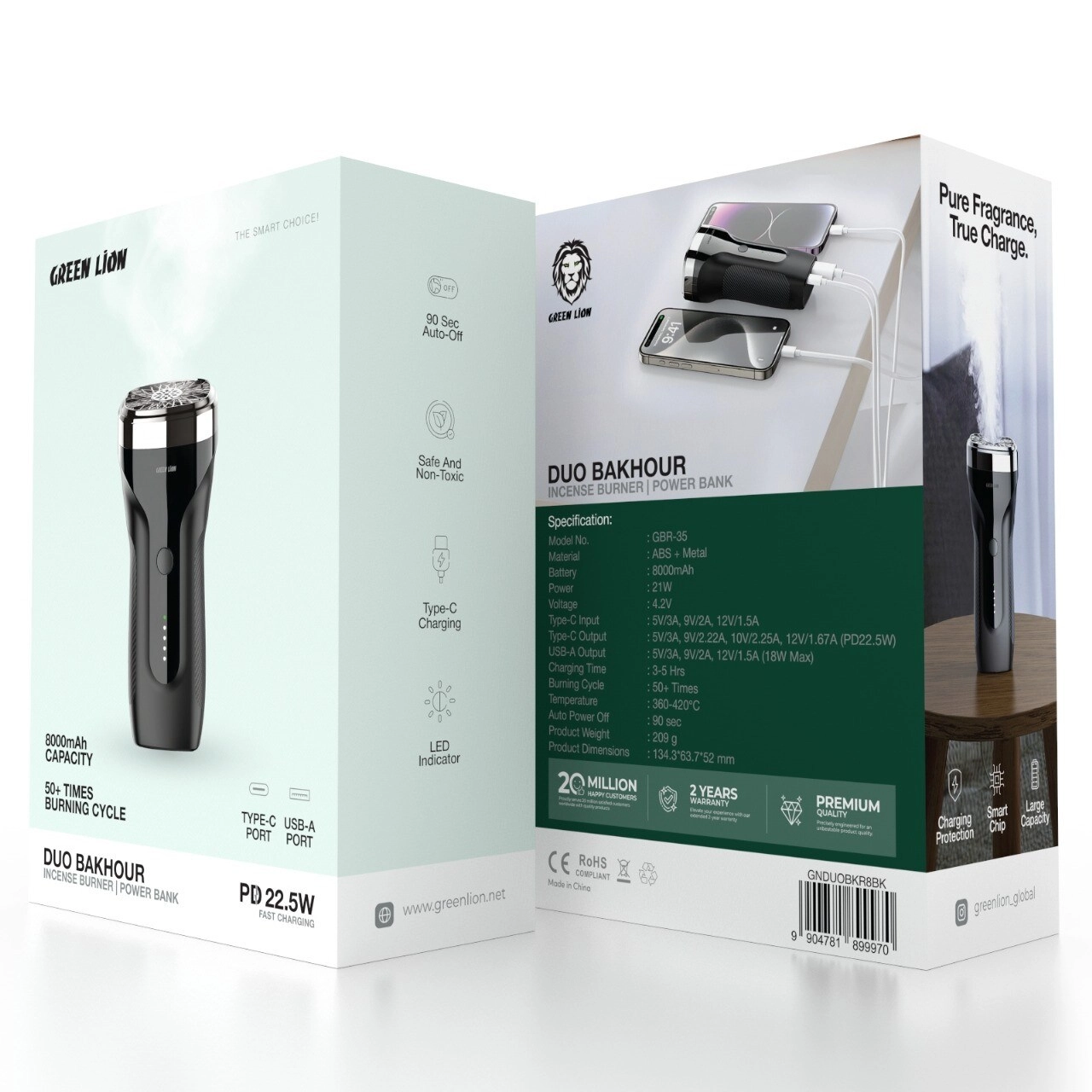 Duo Bakhour - 8000mAh 22.5W