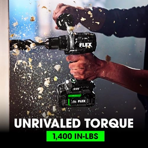 1/2-Inch 2-Speed Drill Driver - 24V 1,400 In-Lbs