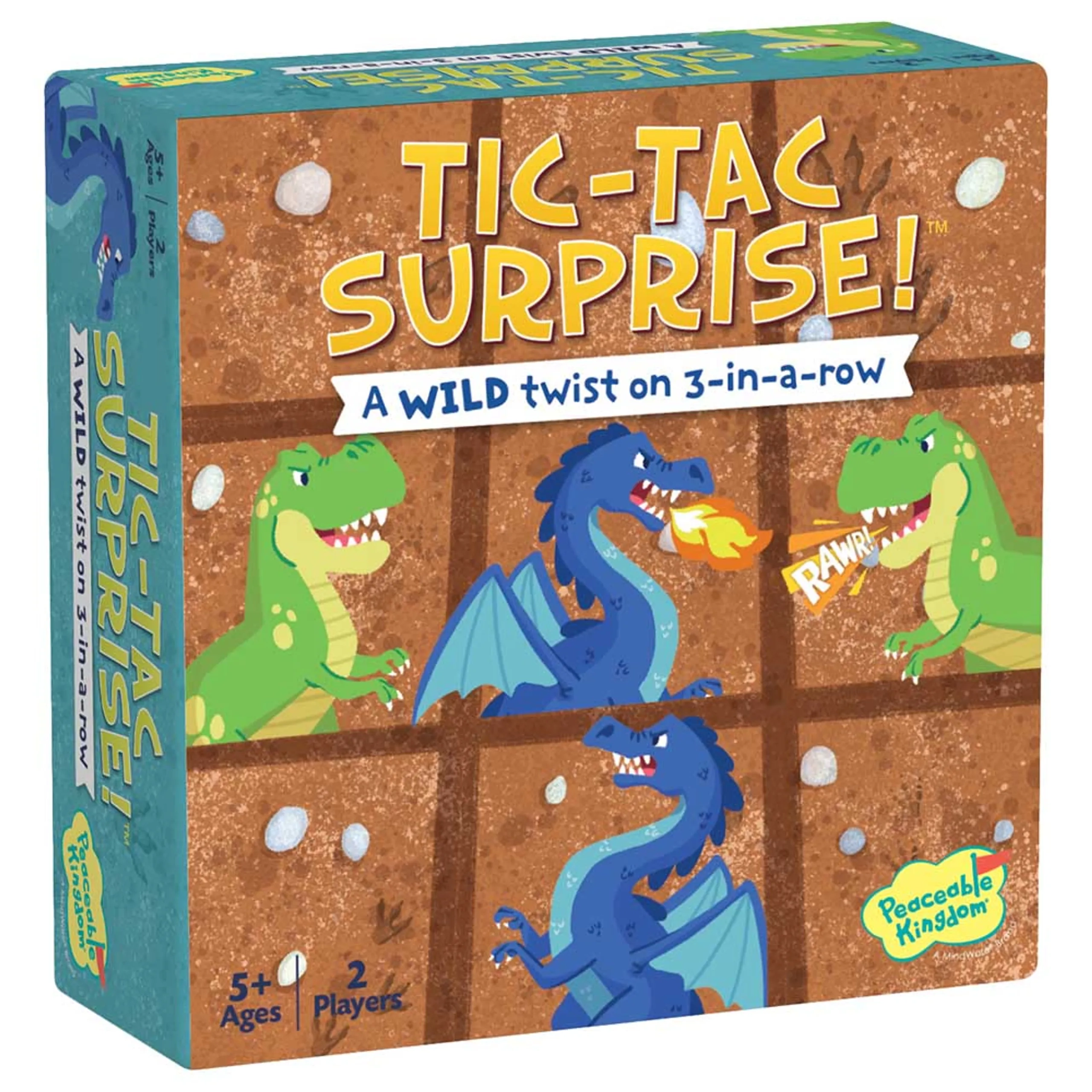 Peaceable Kingdom Tic-Tac Surprise!: Dinos & Dragons