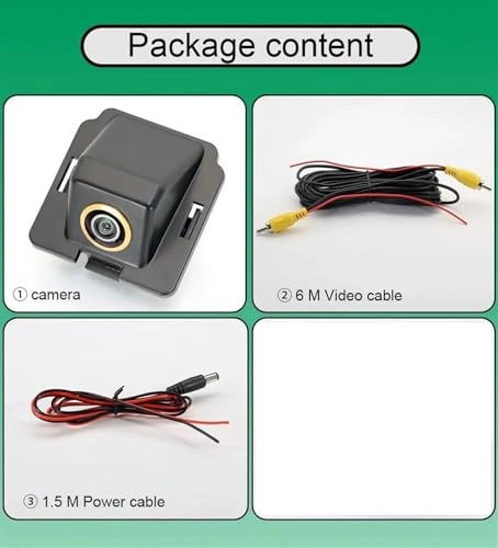 Rear View Camera - Night vision Wire AHD 720P