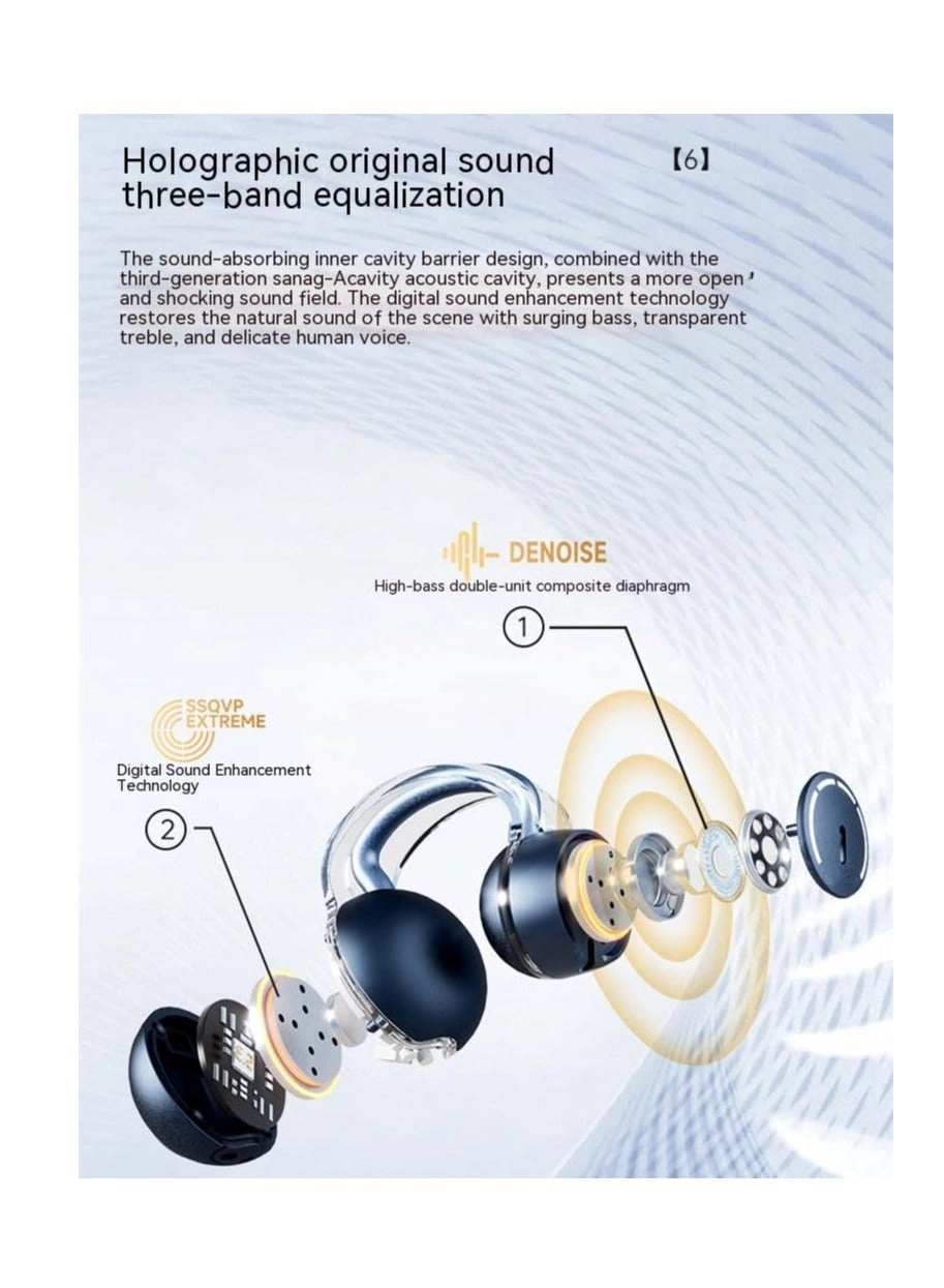Bone Conduction Headphones Wireless Headphone