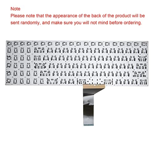 Laptop Replacement Keyboard - 102 Keys Aluminum Alloy