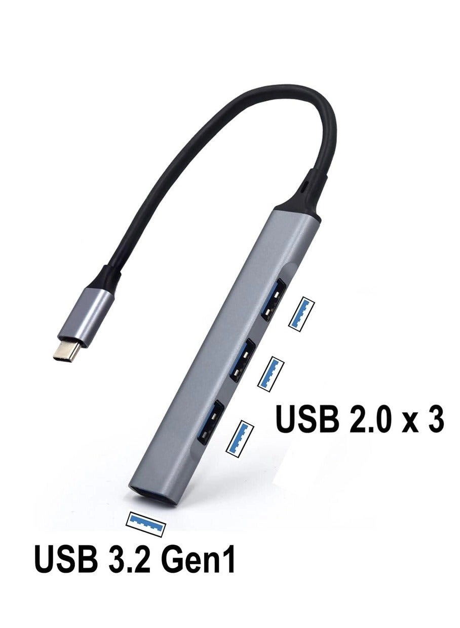 Type-C to 4 USB Ports HUB