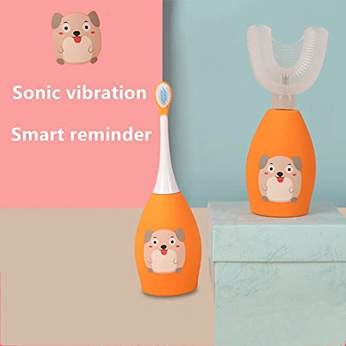Sonic Smart Toothbrush - IPX7 Waterproof Wireless Induction Charging 3 Brush Heads