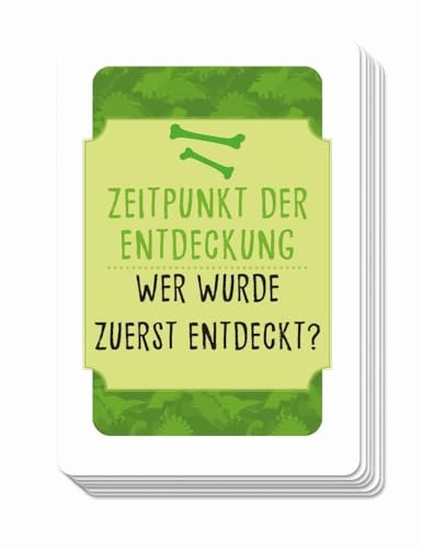 Galileo Games Record Suspect Dinosaurs - Card Game (German)