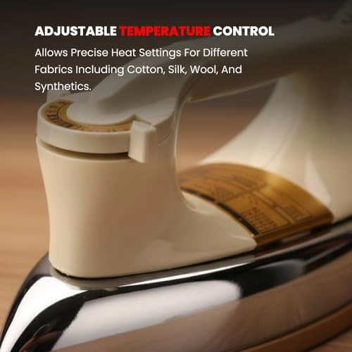 OG111DI - 2.25kg Non-Stick Soleplate Adjustable Temperature Control