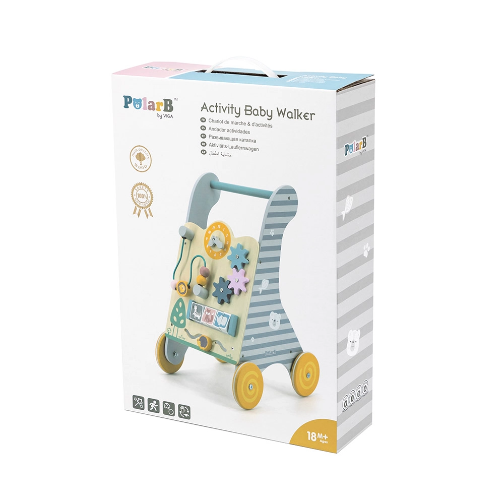 Activity Baby Walker - 3+ Multi Colour