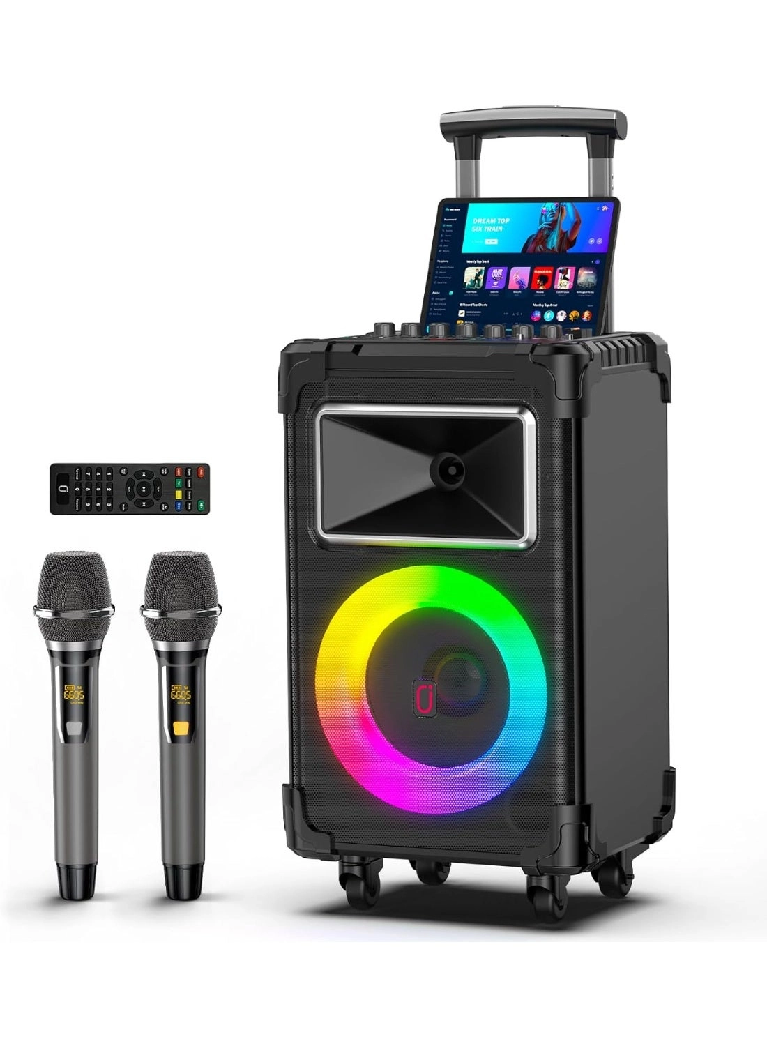 Karaoke machine - 2 wireless microphone