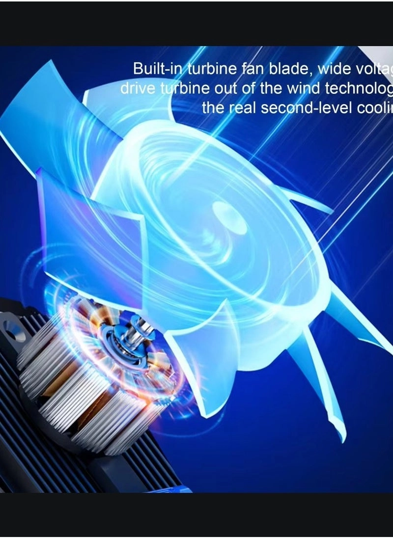 AL07 - Mobile Phone Cooling Fan USB Clip-On