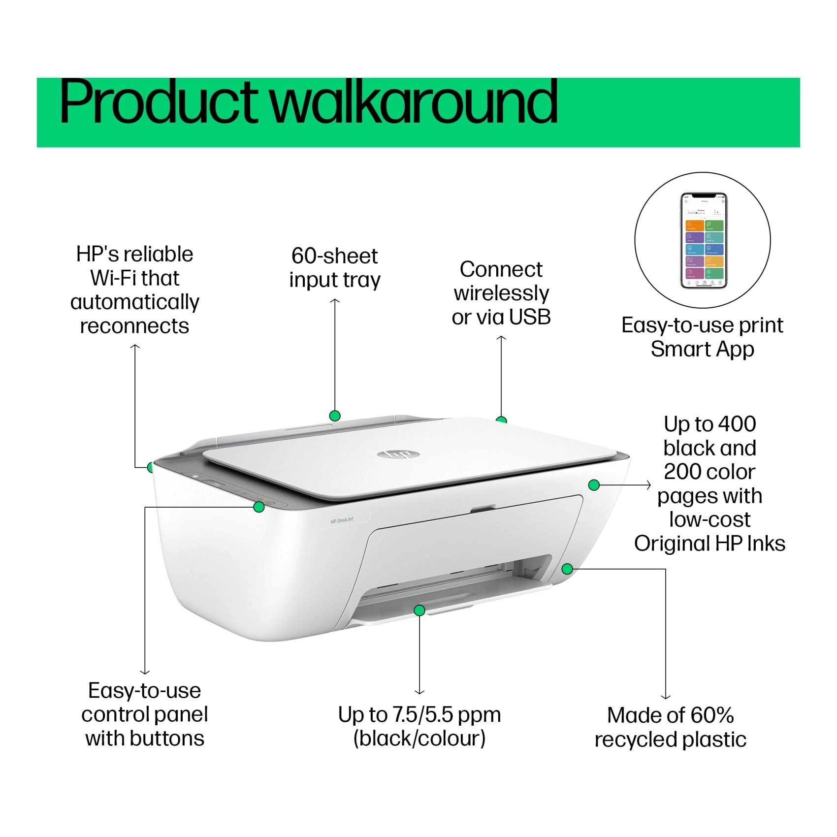 DeskJet Ink Advantage 2876 6W7E6C