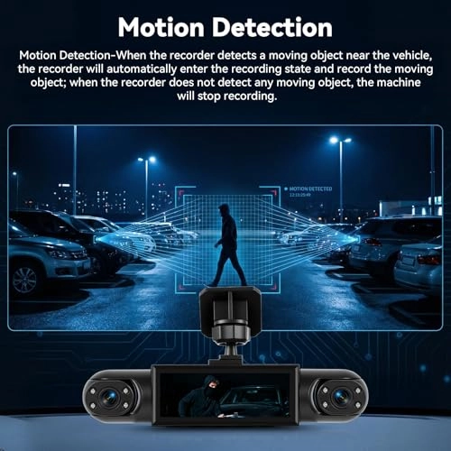 4 Kanal Dashcam - 1080P 30FPS