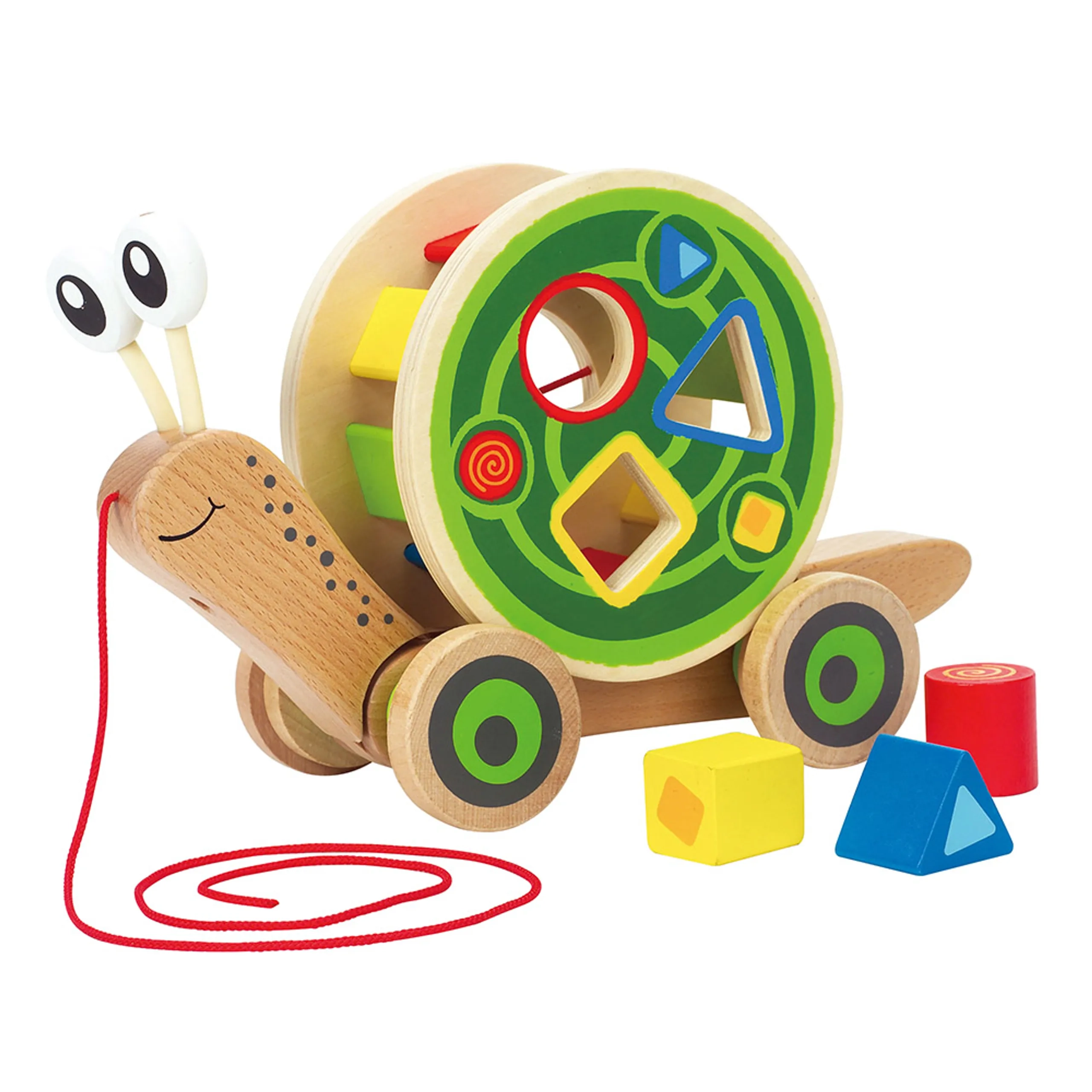 Walk-A-Long Snail - Personalized Wooden