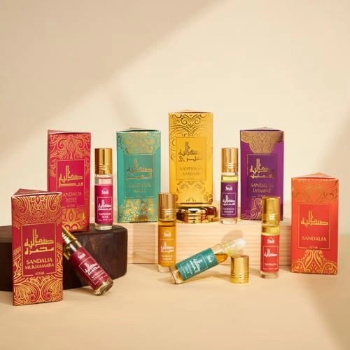 Sandalia - Eau de Parfum 6ml + Sandal Mukhamara + Sandal Rose + Sandal Ambari + Sandal Khus + Sandal Jasmine
