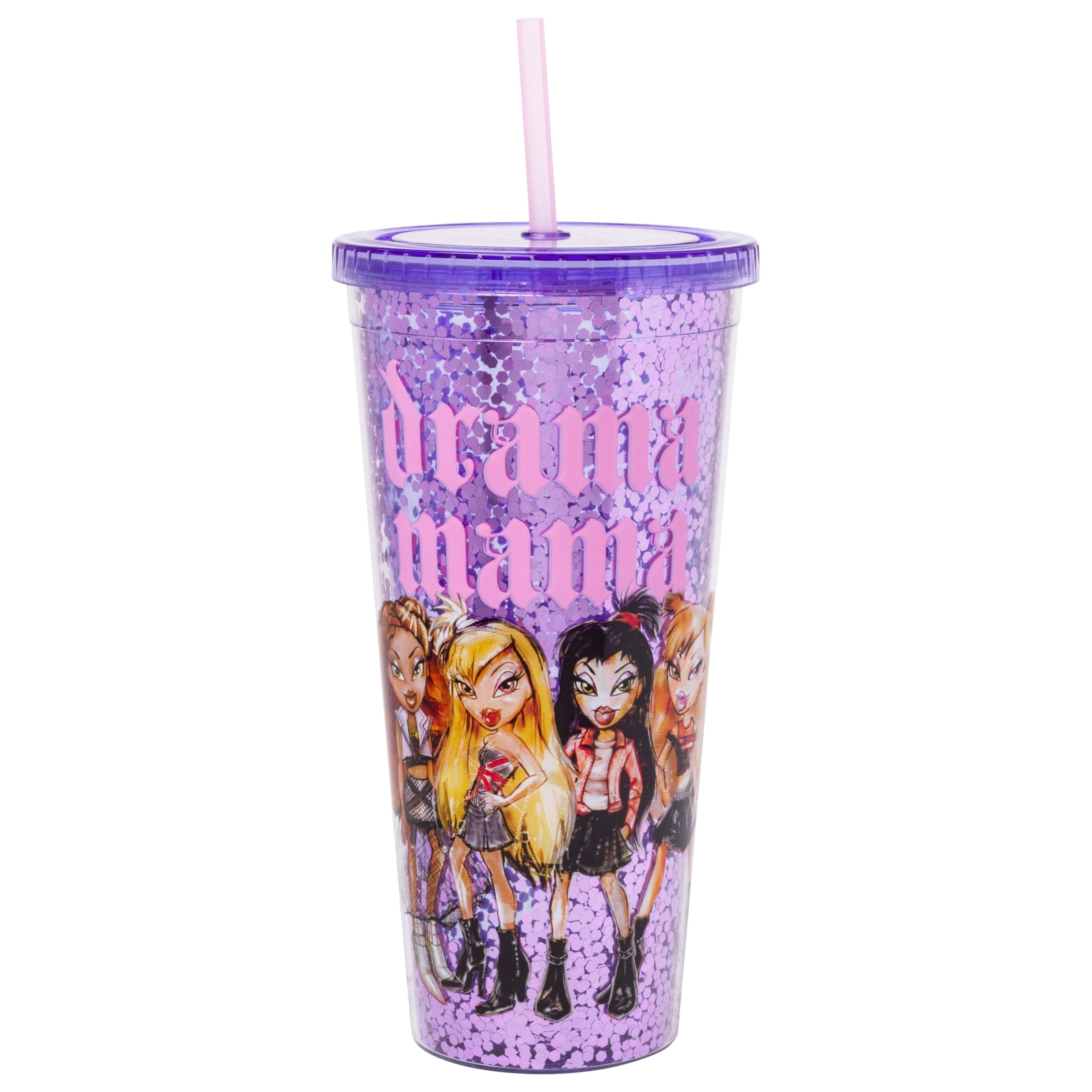 Silver Buffalo Bratz Drama Mama Cold Cup - 1 pcs - Confetti