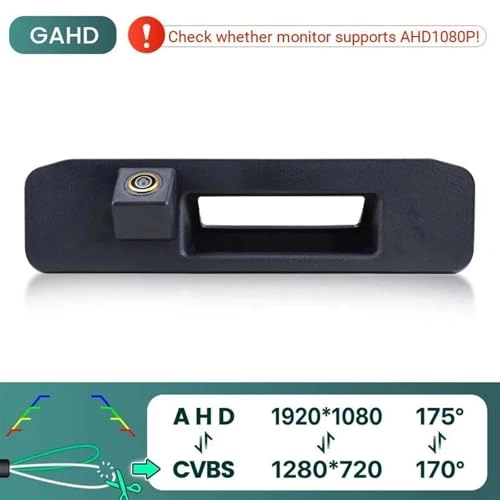 Rear View Camera - Night vision Wire AHD 720P