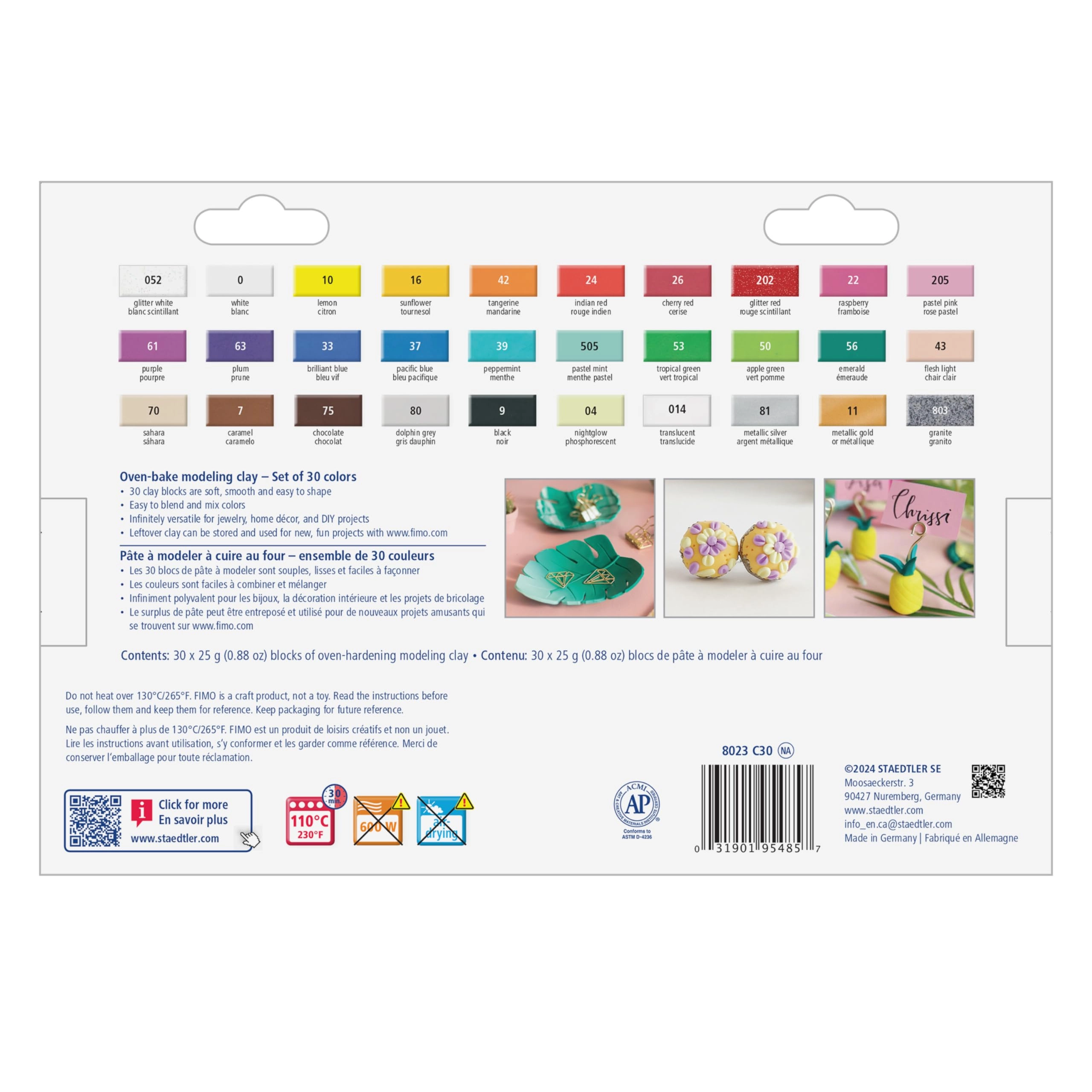 FIMO Soft - Polymer 0.88 oz 30 pcs.