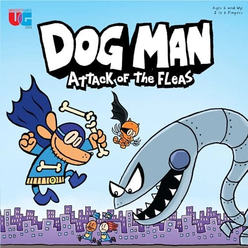 Dog Man Attack of the Fleas