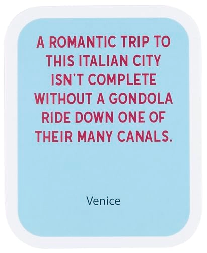 Love and Romance Trivia Card Game - English 16 years and up