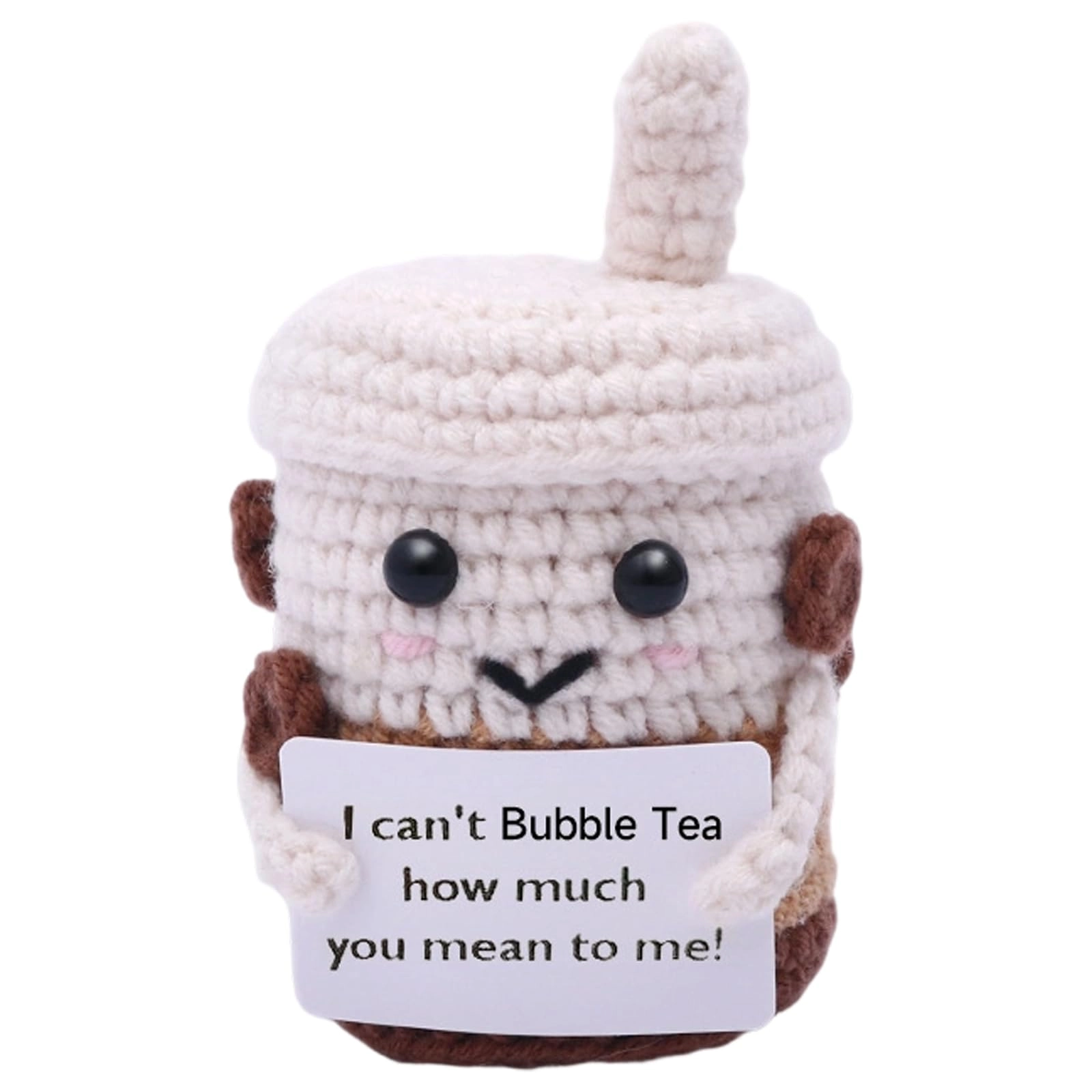 Vspek Bubble Tea Positive Crochet 1 cm