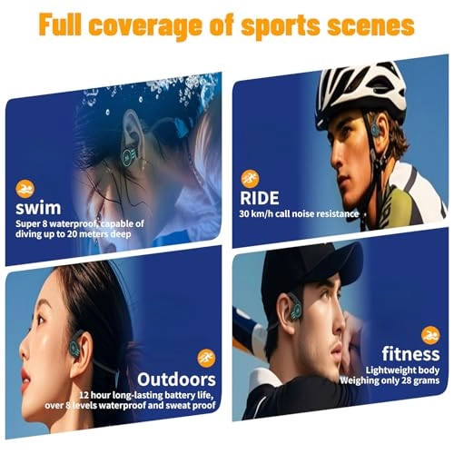 Bone Conduction Headphones Wireless Headphone