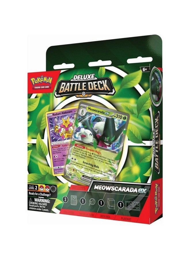 Meowscarada/Quaquaval ex Deluxe Battle Deck - 60-card