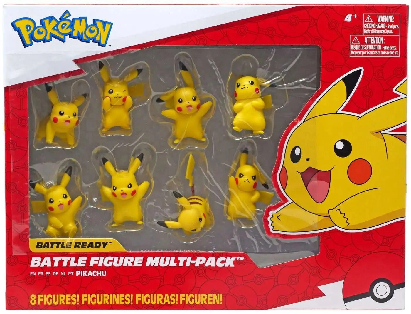 Pokémon Battle Ready Toy Figure Set 8 pcs
