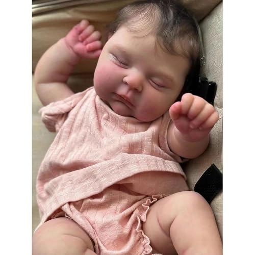 Reborn Baby Doll - 20 in Silicone Full Body Realistic Ages 3+