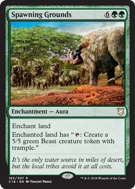 Wizards of the Coast Spawning Grounds - Commander 2018 Multicoloured