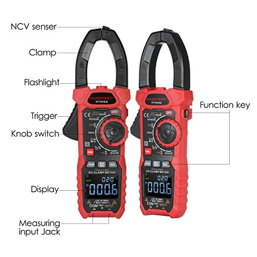 AC/DC Digital Clamp Meter - CAT III 1000V 40mm