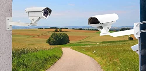 Corner Pole Mounting Bracket - 2 Adjustable Loops Ivory