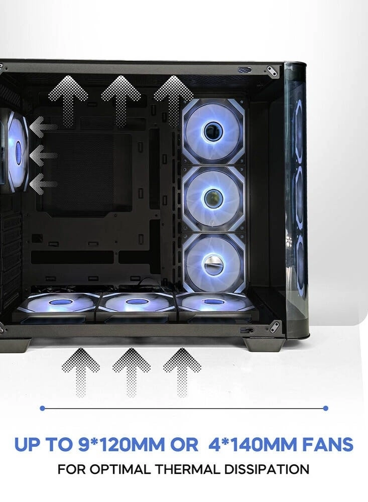 Vidrio - Curved Tempered Glass ATX/M-ATX/Mini-ITX