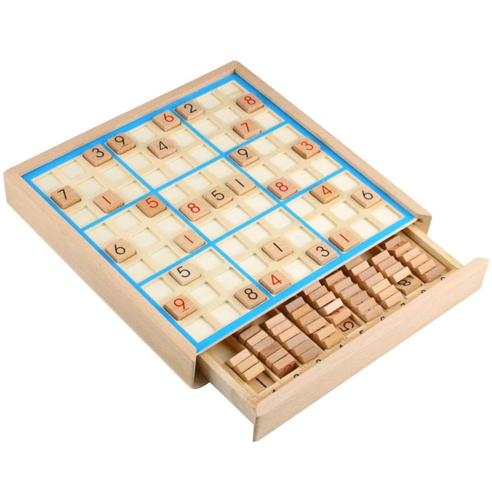 AM ANNA Wooden Sudoku Board Game