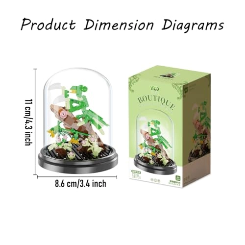 Praying Mantis Building Blocks - 281 pcs