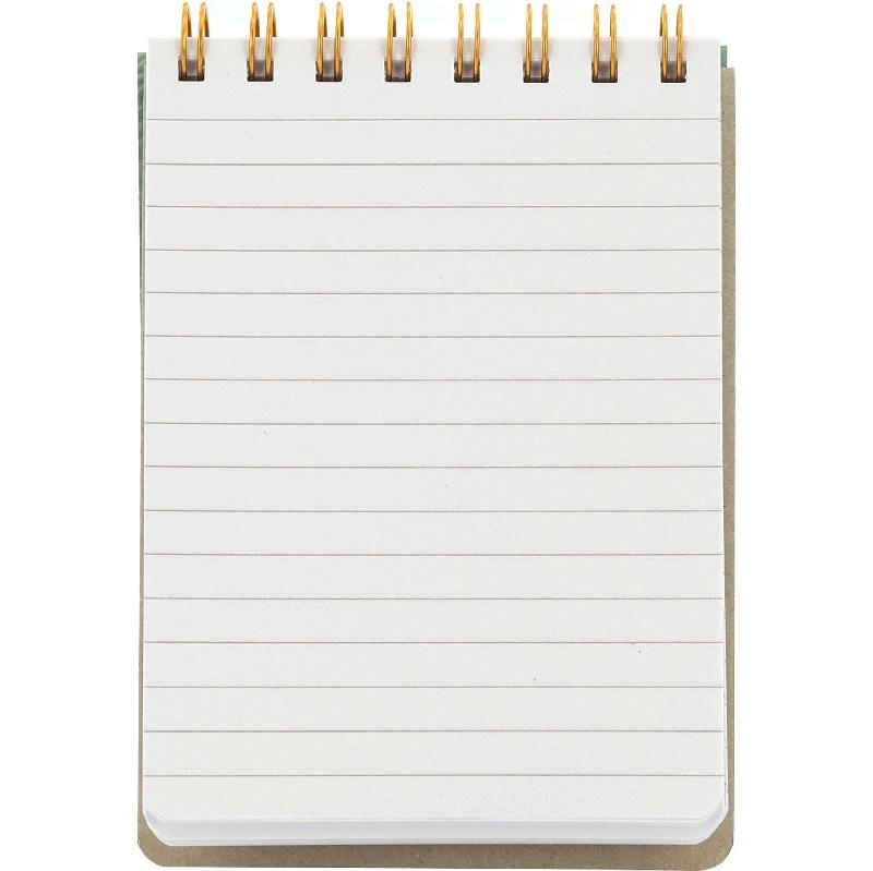 Memo Notebook A7 Spiral - Lined 60 Sheets