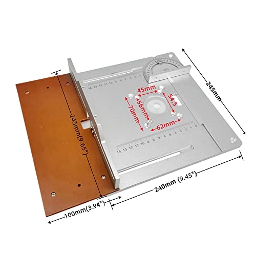 Router Table Insert Plate - Set of 4
