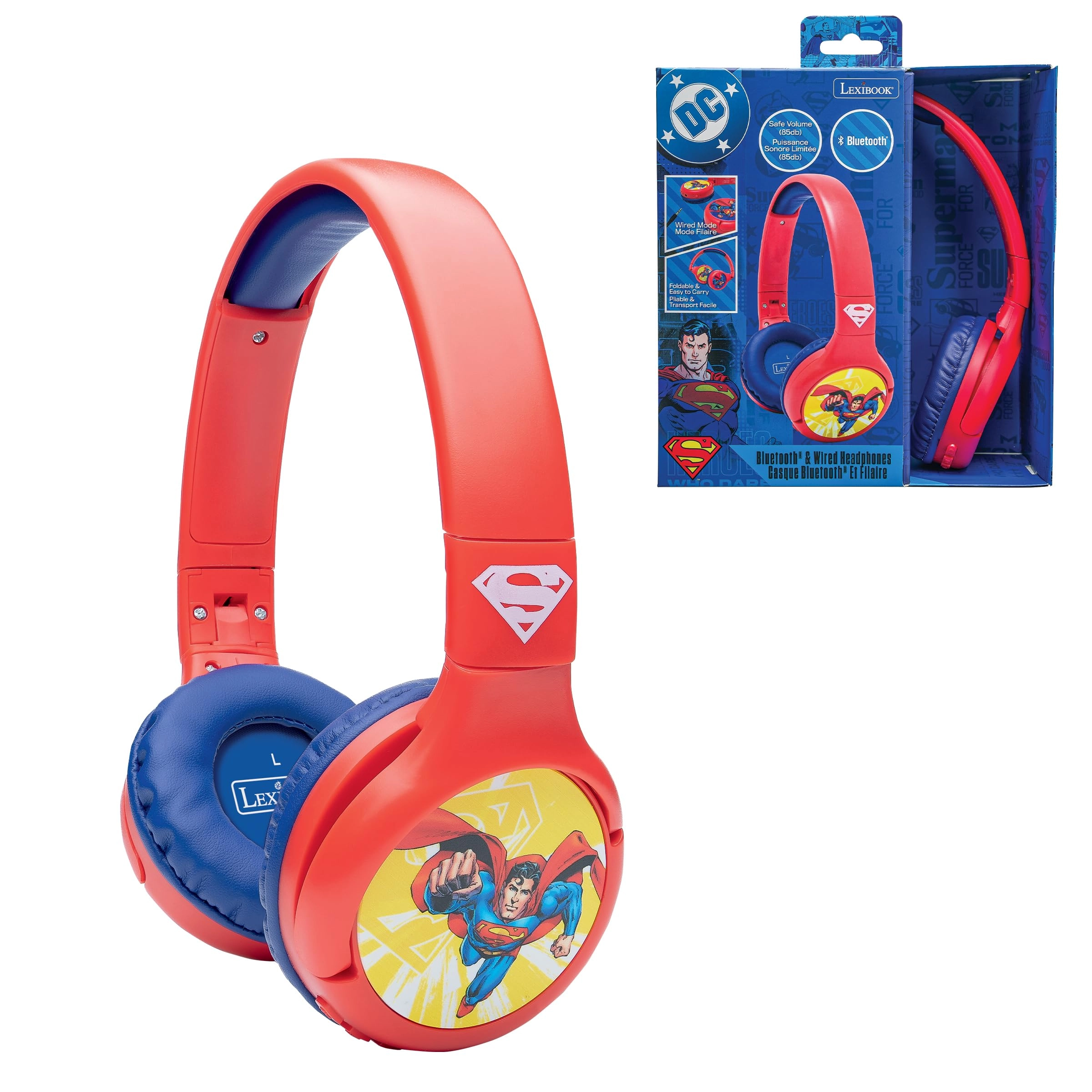 Lexibook Superman HPBT010SU - Wireless Headphone