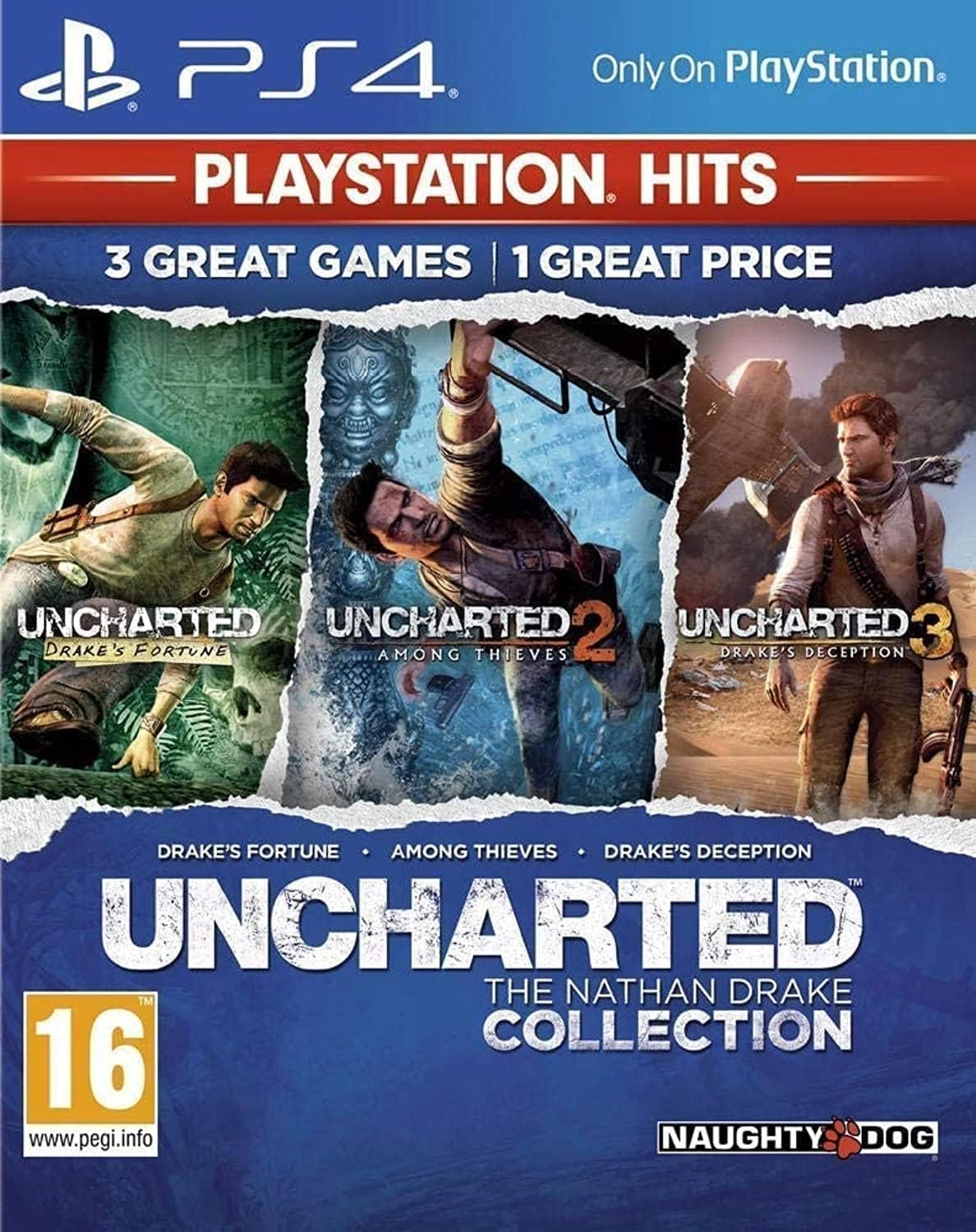 Uncharted The Nathan Drake Collection Playstation Hits - PlayStation 4