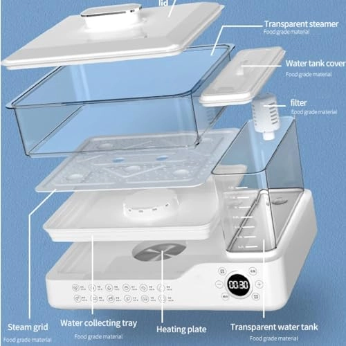 3 Tier Food Steamer - 24L