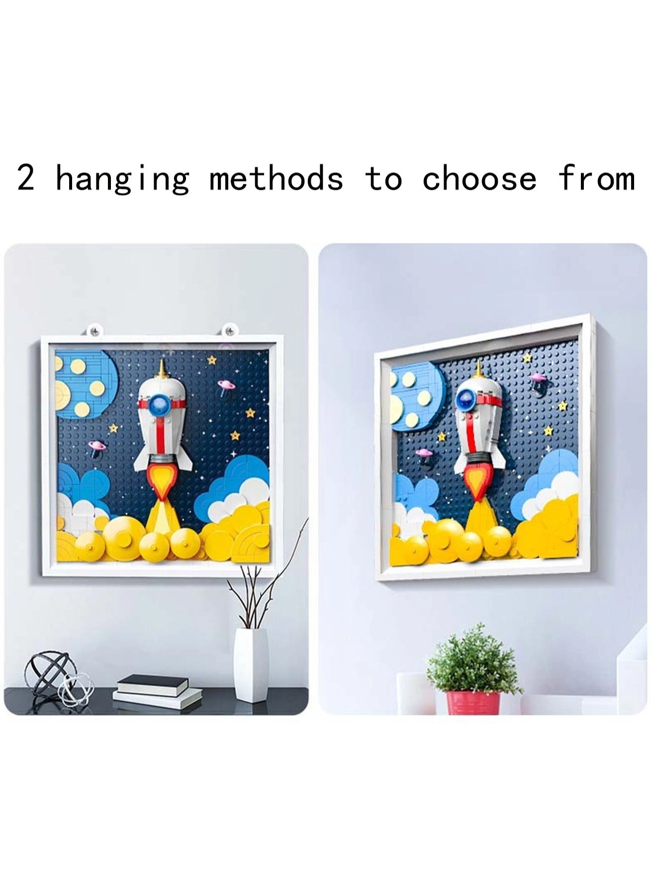 Expedition Star Rocket Mural - Model Set Assembling