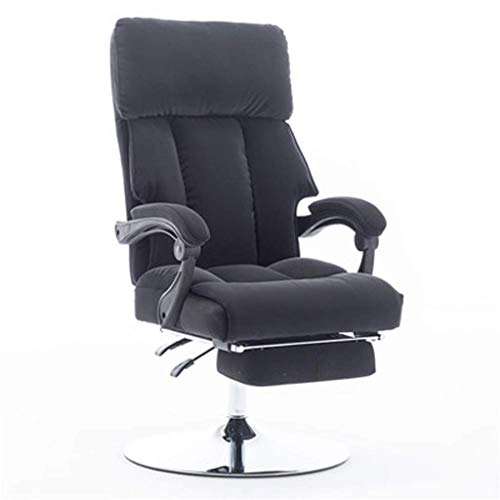 Desk Chair - PU Leather Brown High Back
