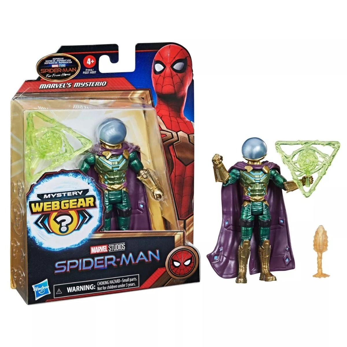 Marvel's Mysterio - Marvel - Mystery Web Gear Action Figure