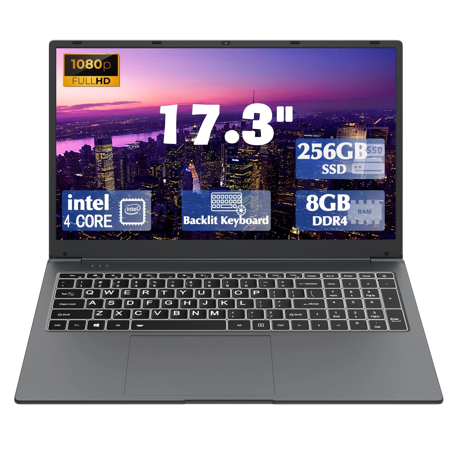 1732N-8 - 17.3'' Celeron N5095 8GB DDR4 512GB SSD