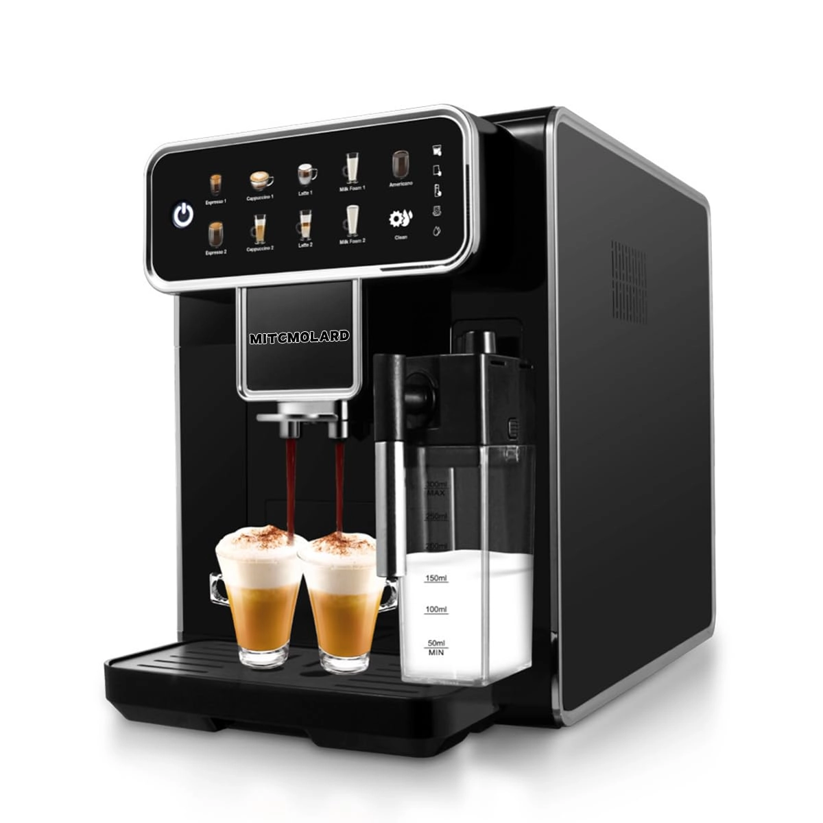 CM1001 - Bean to Cup Grinder Milk Frother