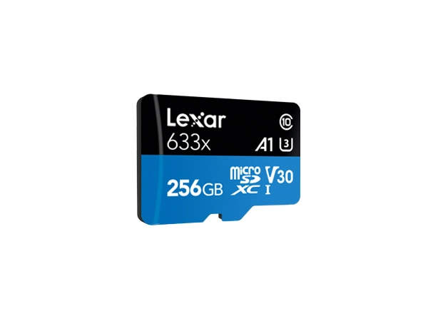 High-Performance 633X MicroSDXC U3 256GB