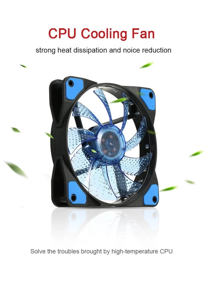 CPU LED Water Cooling Cooler - 80x80mm