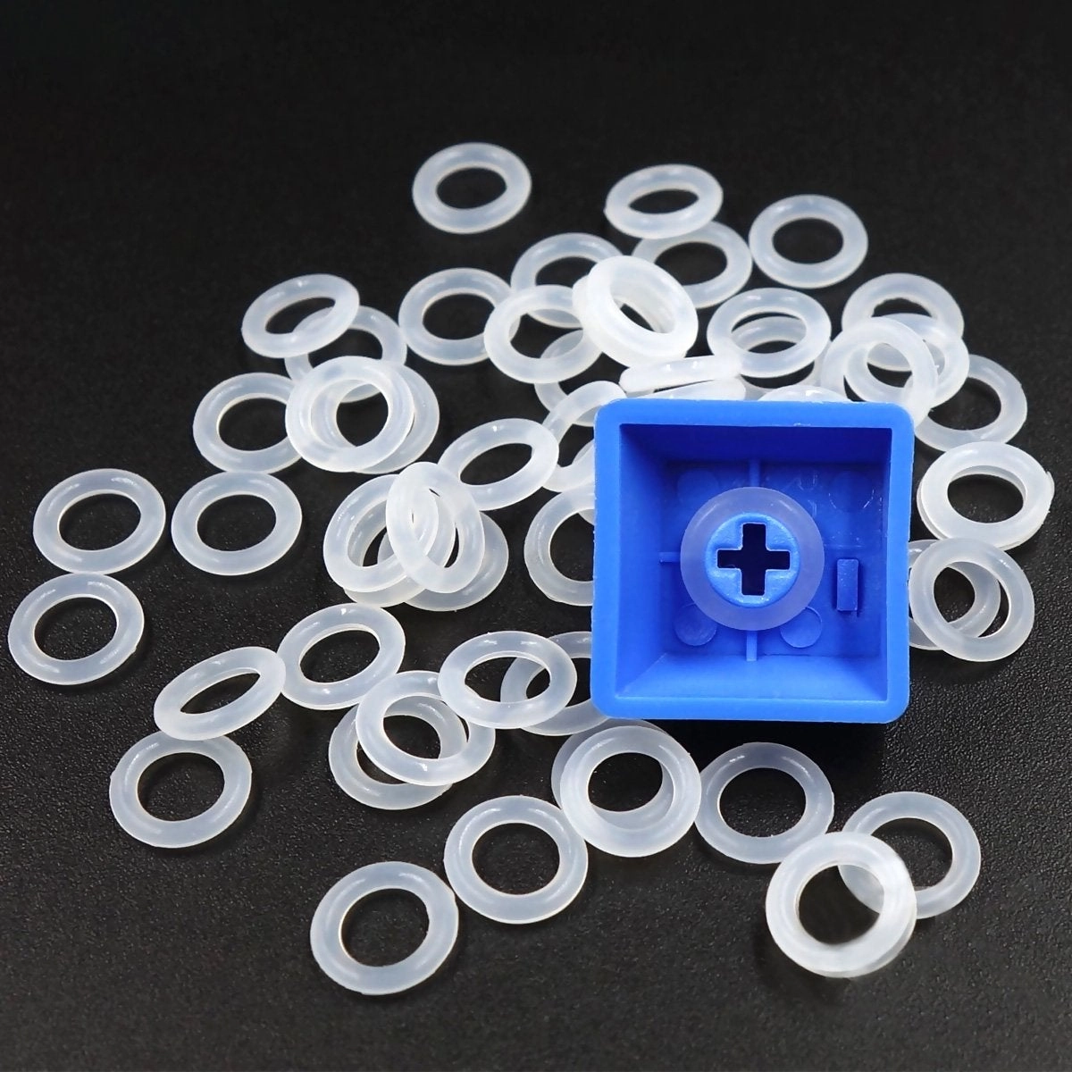 Rubber O-Ring Sound Dampeners - 144 pcs