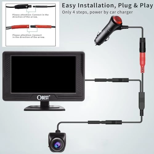 Rear View Camera - Night Vision 1080P